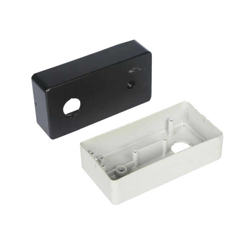 OEM Precision CNC Machining Aluminum Electrical Enclosure with Color Anodizing