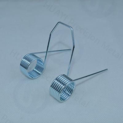 OEM Door Handle Lighting Heavy Duty Flat Coil Spiral Large Double Torsion Latch Twist Spring Ressort Hinge for Door Lock