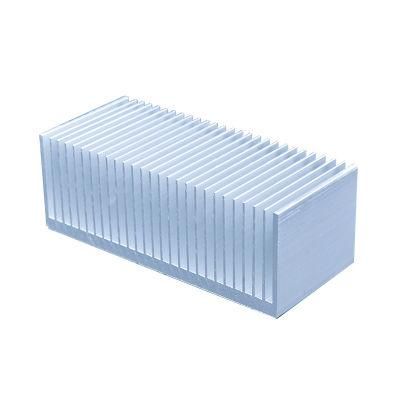 High Power Dense Fin Aluminum Heat Sink for Svg and Apf and Radio Communications and Power and Welding Equipment and Electronics and Inverter