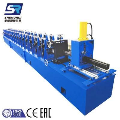 Efficient C Z Purlin Slotted Strut Roll Forming Machine Made in China