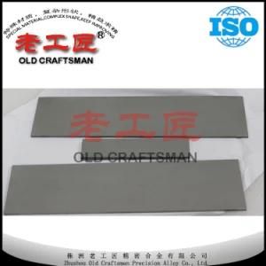 Yg6 Tungten Cemented Carbide Blank Flat Bar