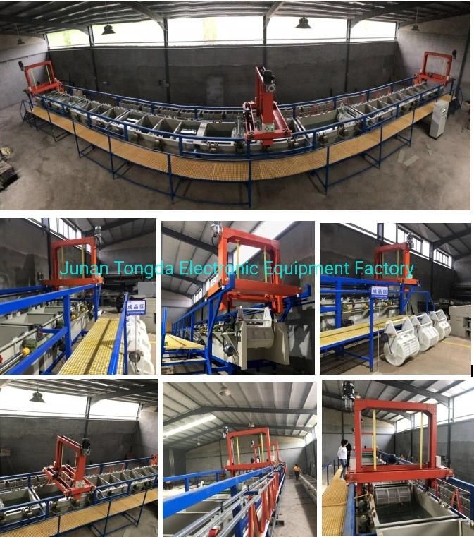 Chrome Plating Machines Zinc Plating Plant Electroplating Machine with Plating Tank