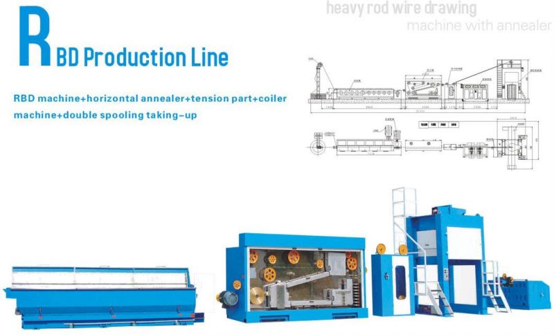 Ce/ISO Aluminum Rod Breakdown Line Manufacturing Machine