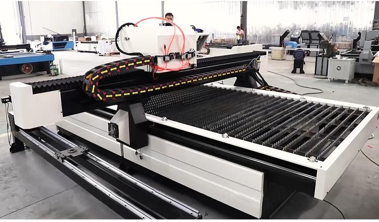 1530 Precision Cutter Table, Flame Arc Metal Sheet Tube Pipe Cutting 50mm Thickness Plasma Cutting Work Machine with Drilling Holes and Marking