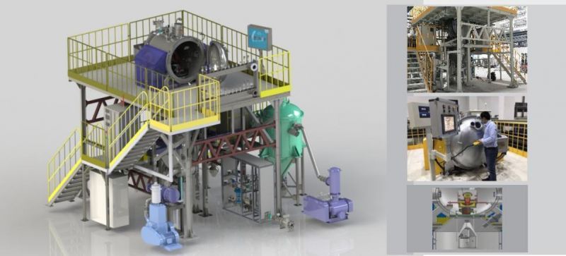 Ultrasonic Vibration Atomization Powder Production Equipment Metal Powder or Alloy Production Atomizer Plant