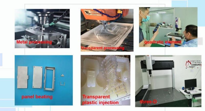 Custom Machine Parts CNC Processing Transparent Polishing Acrylic Rapid Prototype