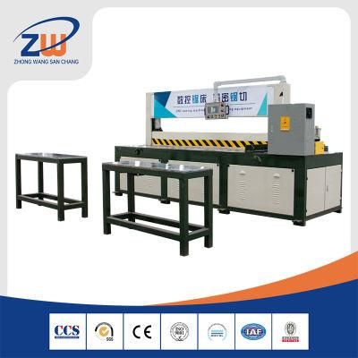 ISO/CE/PSE/Eac Thick Aluminum/Copper/Iron/Steel/Metal Sheet/Plate Table Saw Machine Precision Panel Cutting Saw with Rolling Ball