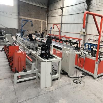 Fully Automatic Chain Link Fence Diamond Mesh Making Machine