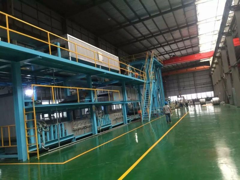 Three Coating Three Baking Color Coating Line for Spray Paint Building Material/Color Coating Line/PPGI Line/Product Machine