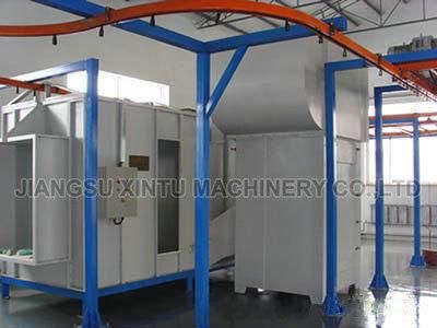 Double Side Manual Electric Powder Coating Spray Booth