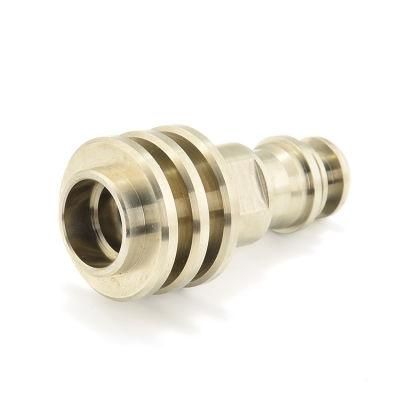 Aluminum Alloy Brass Steel CNC Machining Auto Brake Parts, CNC Turning Parts Threaded Stud Auto Parts