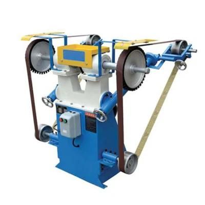 Two Stations Stainless Steel Aluminium Handle Polishing Machine