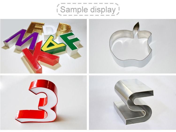 Aluminum Stainless Steel Aluminum CNC Automatic 3D Sign Channel Letter Bending Machine
