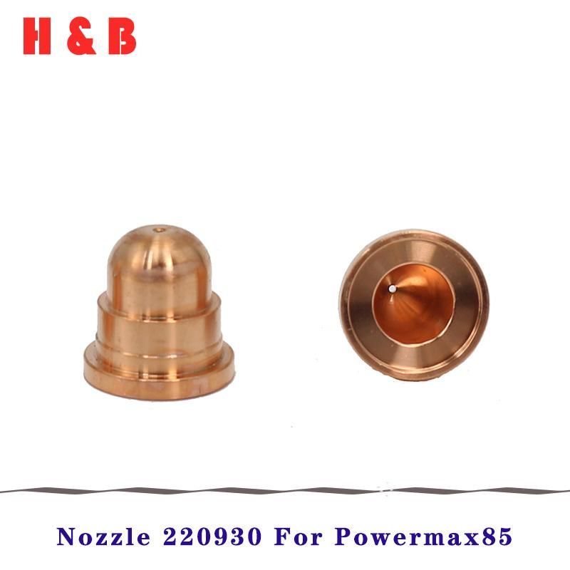 Nozzle 220930 for Power Max 85 Plasma Cutting Torch Consumables 45A/65A/85A