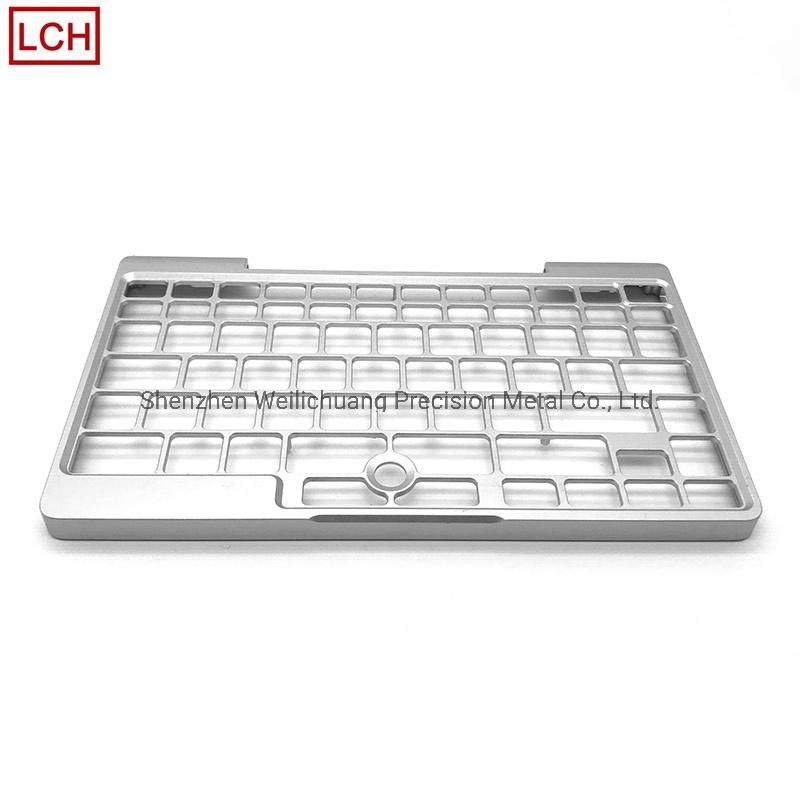 Precision Machinery Aluminum Parts CNC Machined Die Casting Parts Keyboard