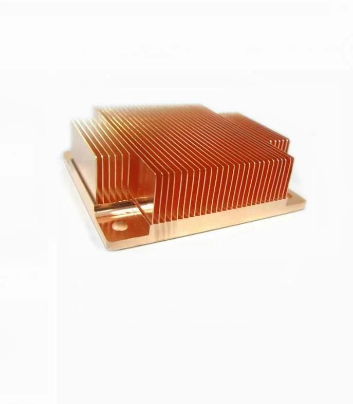 Good Thermal Solution Electronic Products Skiving Fins Heat Sink/LED Lighting Aluminum/Copper Heat Sinks