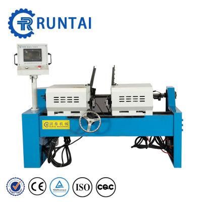 Double Head Pneumatic Round Pipe Rod Bar Chamfering Machine