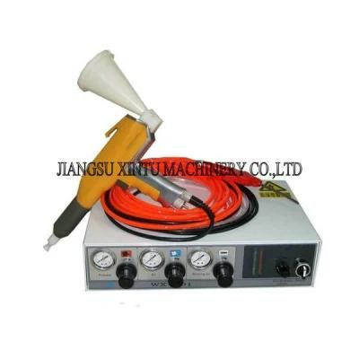 Wx-101tc/ Mini Portable Manual Epoxy Powder Coating Machine with Cup Gun for Lab Test Use