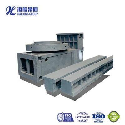 Customized Metal Machinery Vertical Lathe Bed Casting Milling Machine Base