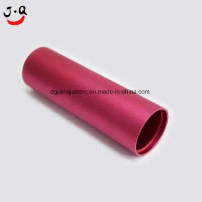 Red Aluminum Tube, CNC Turning Machining Services