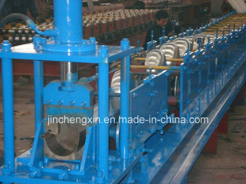 PPGI High Accuracy Half Round Gutter Roll Forming Machine for Sale