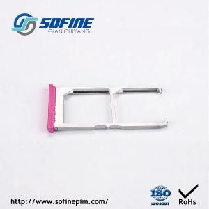 OEM Custom Tight Tolerance SIM Tray Precision Parts with Red Panel
