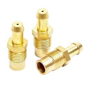 Utuo Manufacture CNC Machining Male Threaded Brass Pipe Fitting