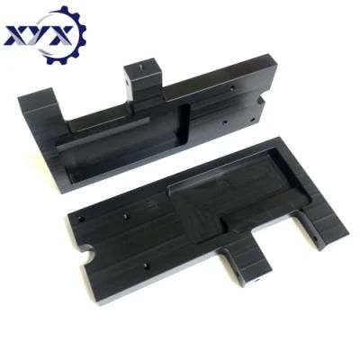 Custom Precision Aluminum Steel Hardware Black Anodized CNC Machinery Part