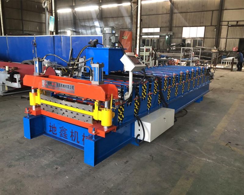 Save Space Double Layer Industrial Roofing Roll Forming Machine