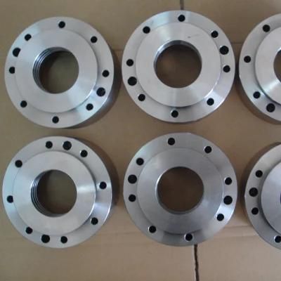 OEM Pipe Fitting Forging Welding Neck Pipe Carbon Steel Flange with Machining