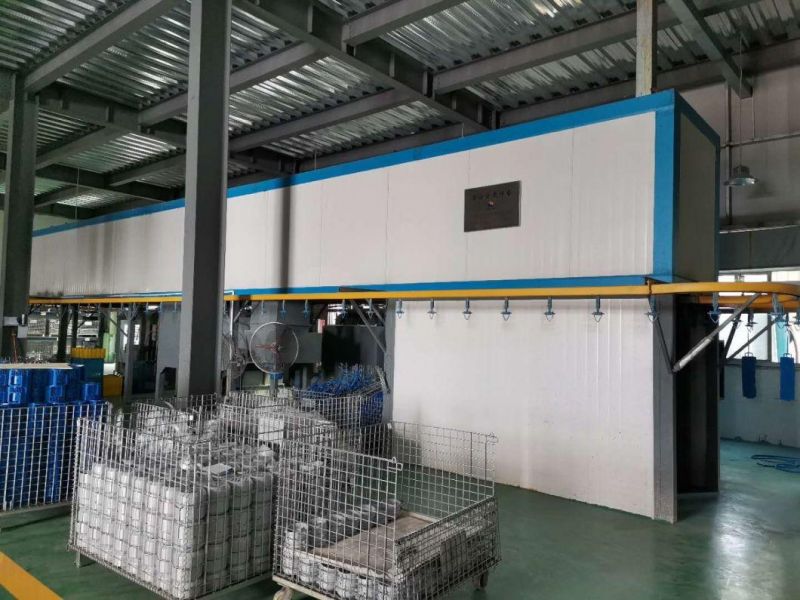 Manual Electrostatic Powder Coating Line for Motor Casting Machine