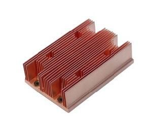 Skivied Copper &amp; CNC Processing Heatsink