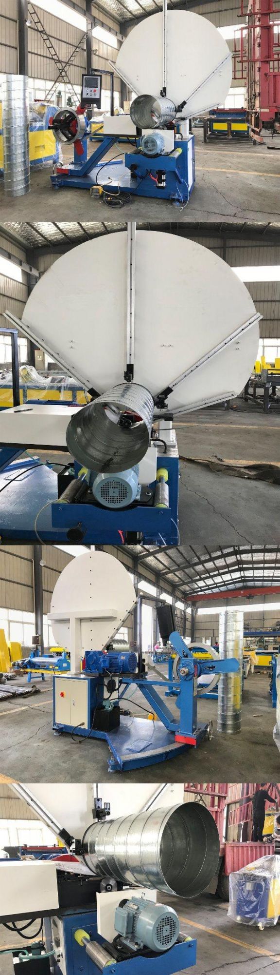 Ventilation Air Duct Spiral Duct Machine for HVAC Pipe Forming