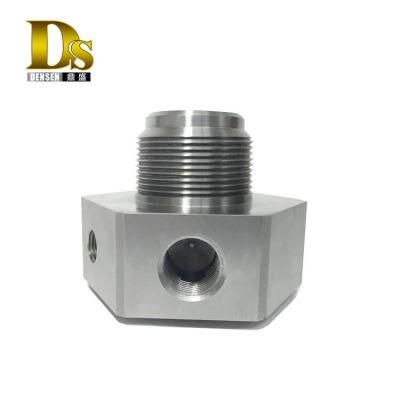 Densen Customized Carbon Steel Power Steering Control Valve Bar by CNC Machining