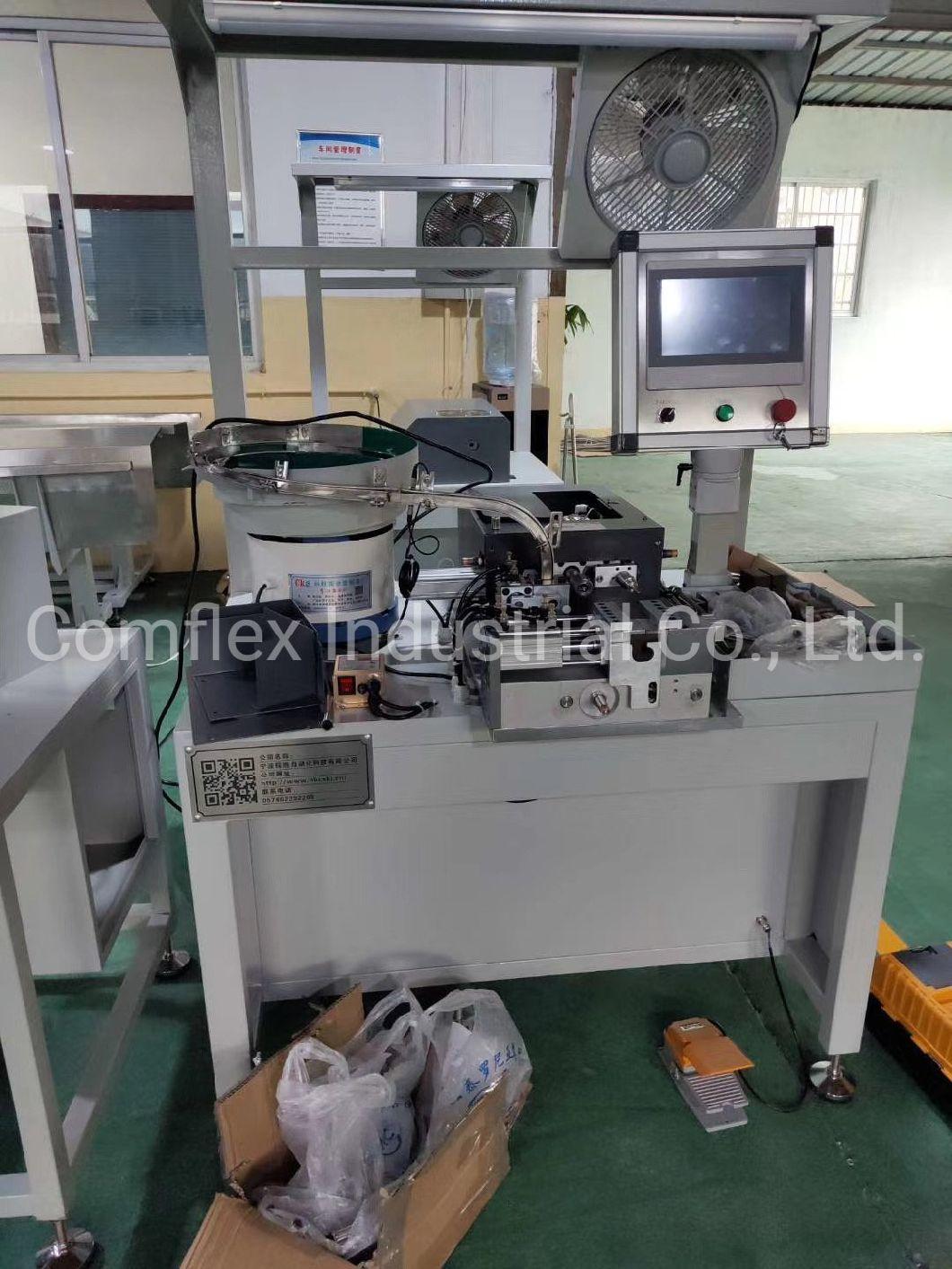 Automatic Screw Nut Hose Connector Fitting Assembly Machine for Metal Rubber Hoses^