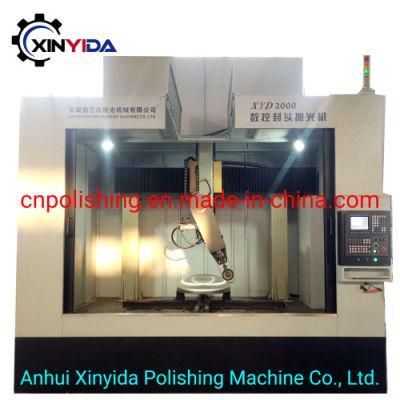 Full Enclosed Protection Dished Head Surface Grinding and Polishing Machine with Dusty Collection System