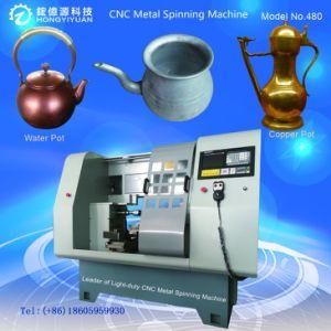 Machining Parts with Automatic CNC Metal Spinning Machine (Light-duty 480C-33)