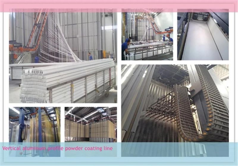 Powder Coating Line/Equipment/Machine for Aluminium Profiles
