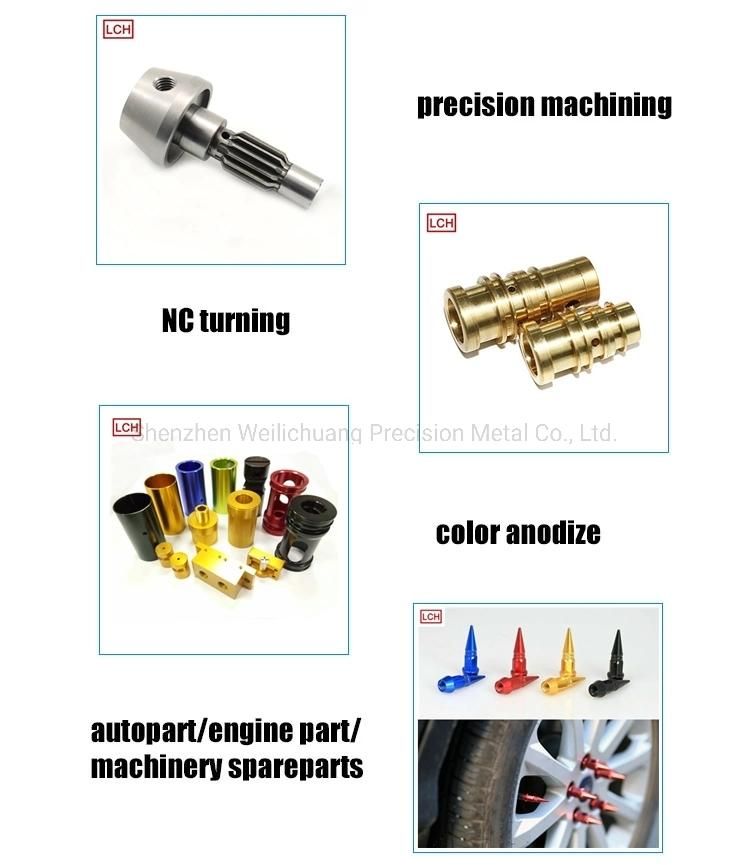 2019 New Products Machine Shop Custom Milled Aluminum Lathe Parts