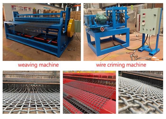 Semi-Automatic Crimped Mesh Weaving Machine for Coal and Mine Filter