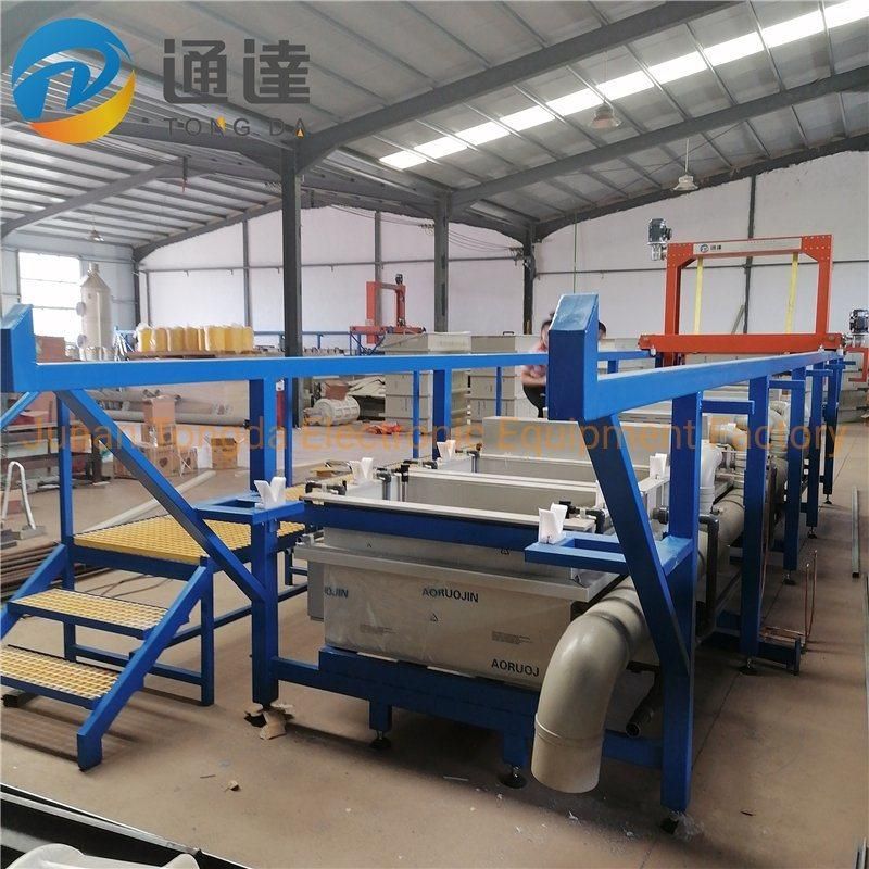 Racking Jigging Elelctroplating Machine for Anodizing From Linyi Shandong