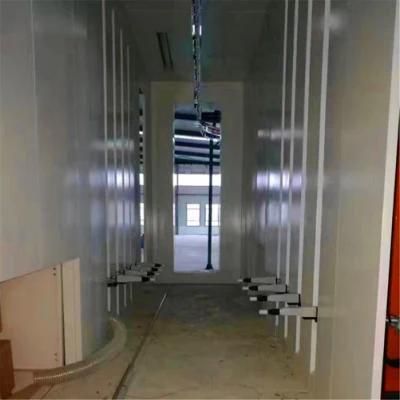 New Steel Electrostatic Auto Powder Coating Spray Booth for Fire-Fignting Equipment