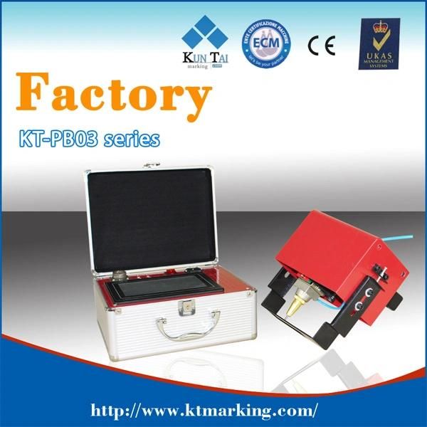 Pb03 Portable CNC Pneuamtic DOT Pin Marking Machine for Metal