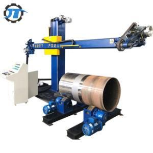 Stainless Steel Pressure Vessel Interior Surface Abrasive Belt Grinding Polishing Machine