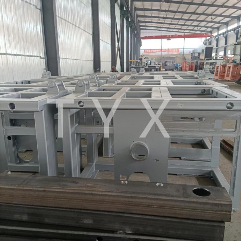 Custom Steel/Alumium Machining Railway Equipment Parts Welding Parts/Frame/Structure Processing