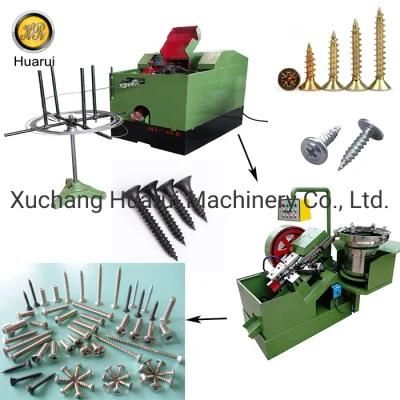 Drywall Screw Making Machine Self Tapping Screw Making Machine MDF Screw Machine Thread Rolling Machine Low Price