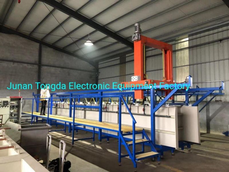 Automatic Anodizing Plant Anodizing Plating Machine Aluminum Anodizing Production Line Anodizing Silver Dyeing