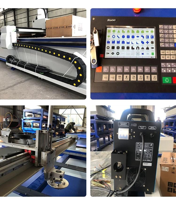 Plasma CNC Cutting Machine High Quality Best Price Desktop Stainless Steel Plate Plasma Cutting Machine CNC 1325 1530 Steel Plate Plasma Cutting Machinery