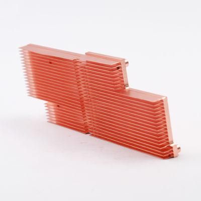 Manufacturer of Skived Fin Heat Sink for Welding Equipment and Power and Inverter and Svg and Apf and Charging Pile