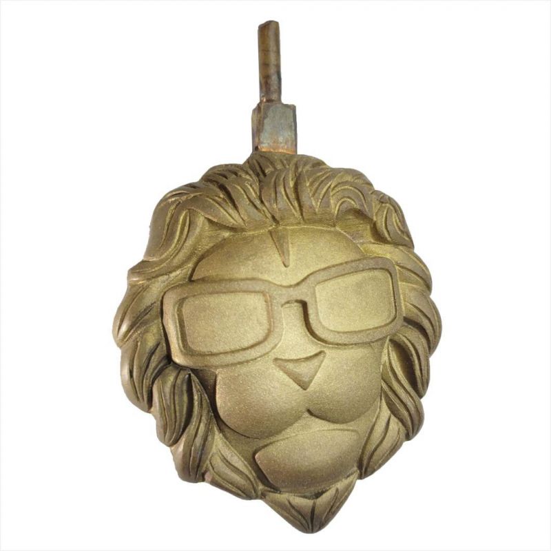 Decorative Funeral Tombs Accessories Brass Die Casting Part Religion Series